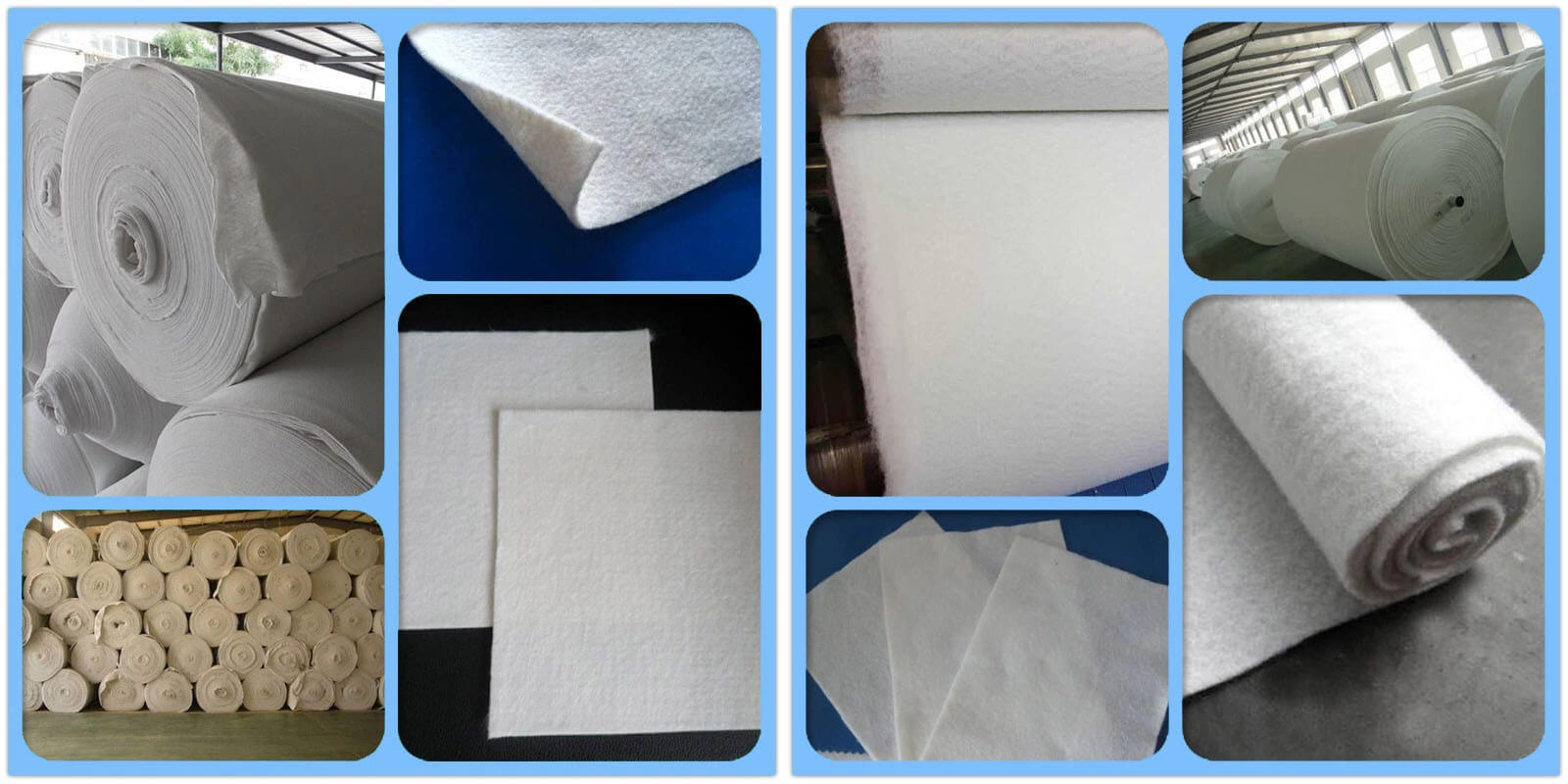 CE Certification China Waterproofing Nonwoven Geotextile Price Per m2