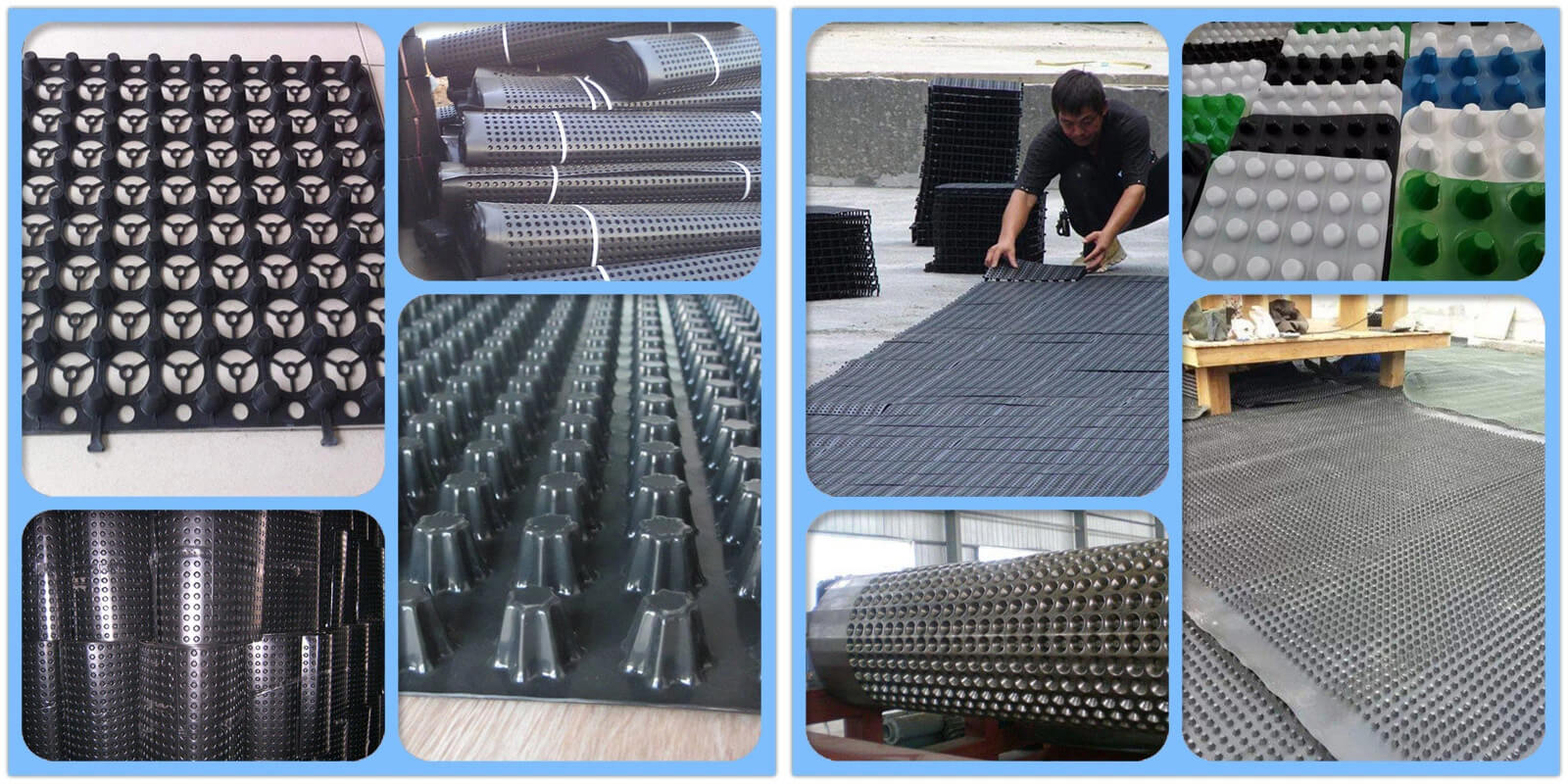China 2mm HDPE Geomembrane For Dam Liner HDPE Sheet Manufacturer