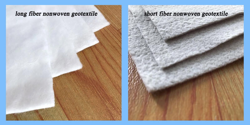 long and short fiber nonwoven geotextile