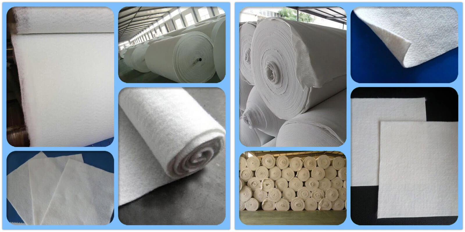 Product Feature of Polypropylene Nonwoven Geotextile