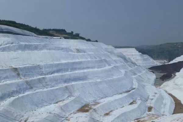 geotextile has good anti seepage performance and good isolation effect