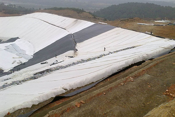 The main function of geotextile used for slope protection