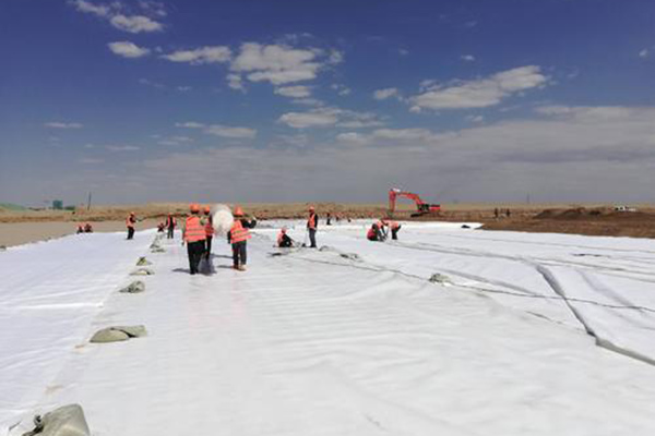 The role of geotextile after being saturated with asphalt
